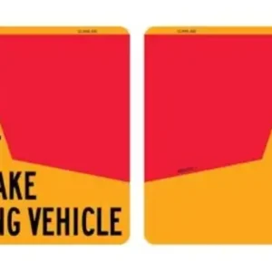 Do Not over take Sign Aly 400 x 300mm